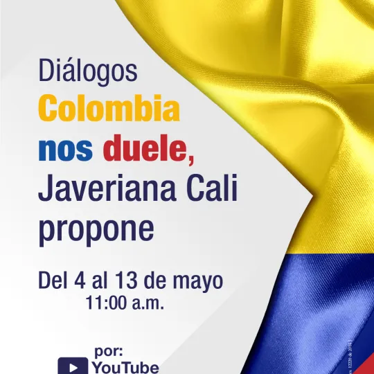 Diálogos Colombia nos duele, Javeriana Cali propone Diálogos Colombia nos duele, Javeriana Cali propone
