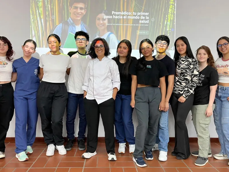 Estudiantes javerianas ganan el concurso de Cocina Vital 