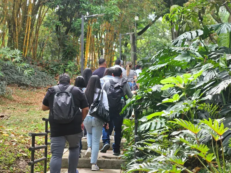 Estudiantes de Honduras visitan la Javeriana Cali