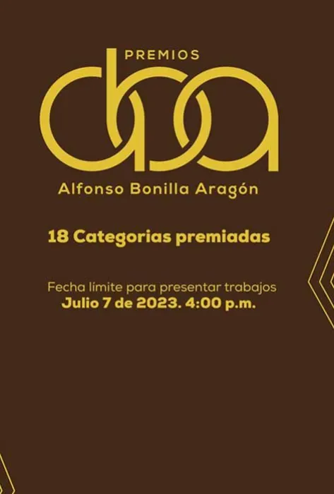 Participa en la convocatoria de los premios Alfonso Bonilla Aragón
